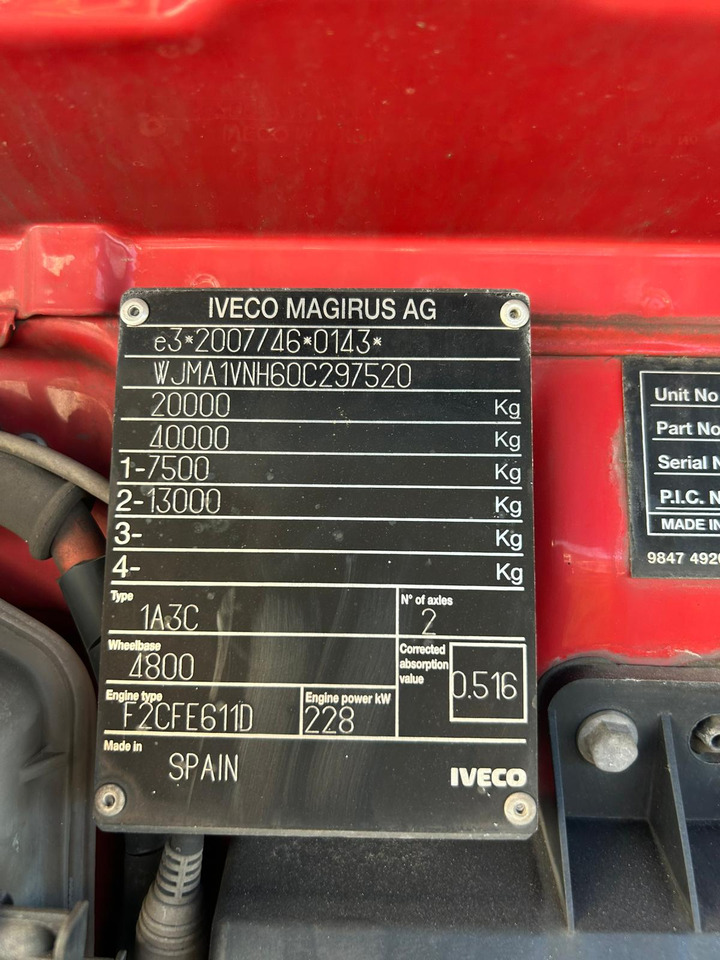 IVECO STRALIS 190S31 - Kamion-šasija: slika IVECO STRALIS 190S31 - Kamion-šasija IVECO STRALIS 190S31 - Kamion-šasija: slika IVECO STRALIS 190S31 - Kamion-šasija