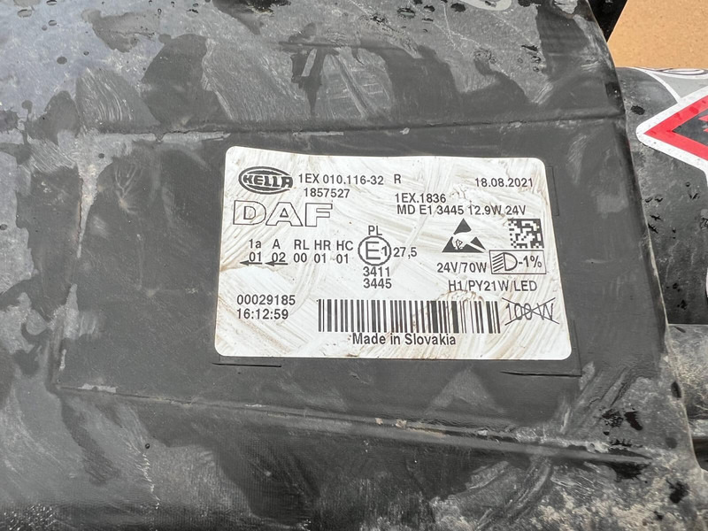 DAF XF106 - Prednja svjetla: slika DAF XF106 - Prednja svjetla DAF XF106 - Prednja svjetla: slika DAF XF106 - Prednja svjetla