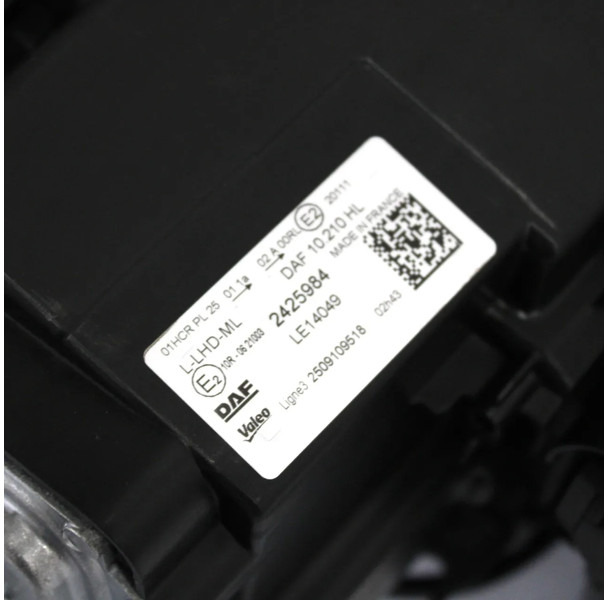 DAF XG Koplamp Links 2188984 Nieuw - Prednja svjetla za Kamion: slika DAF XG Koplamp Links 2188984 Nieuw - Prednja svjetla za Kamion DAF XG Koplamp Links 2188984 Nieuw - Prednja svjetla za Kamion: slika DAF XG Koplamp Links 2188984 Nieuw - Prednja svjetla za Kamion