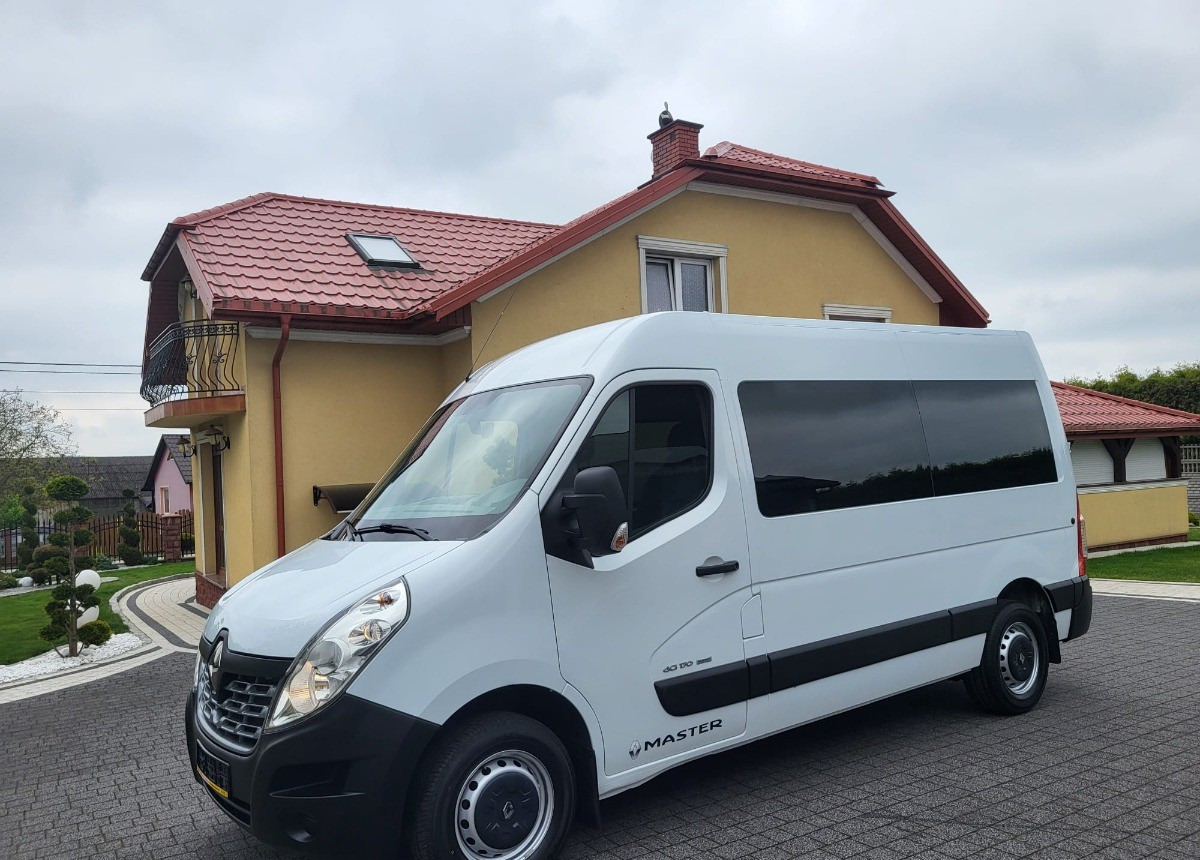 Renault Master 2.3 170ps. L2H2 8-osobowy Serwisowany I właściciel - Minibus, Putnički kombi: slika Renault Master 2.3 170ps. L2H2 8-osobowy Serwisowany I właściciel - Minibus, Putnički kombi Renault Master 2.3 170ps. L2H2 8-osobowy Serwisowany I właściciel - Minibus, Putnički kombi: slika Renault Master 2.3 170ps. L2H2 8-osobowy Serwisowany I właściciel - Minibus, Putnički kombi
