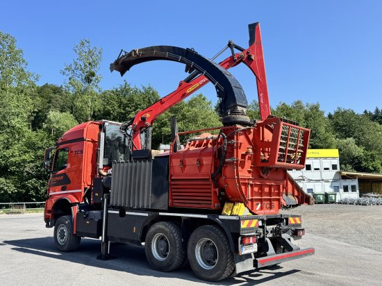 Mercedes-Benz ACTROS 6x4 DONAR 5810K ? Hack-LKW / Mobilhacker | TCS Umwelttechnik - Kamion, Drobilica za drvo: slika Mercedes-Benz ACTROS 6x4 DONAR 5810K ? Hack-LKW / Mobilhacker | TCS Umwelttechnik - Kamion, Drobilica za drvo Mercedes-Benz ACTROS 6x4 DONAR 5810K ? Hack-LKW / Mobilhacker | TCS Umwelttechnik - Kamion, Drobilica za drvo: slika Mercedes-Benz ACTROS 6x4 DONAR 5810K ? Hack-LKW / Mobilhacker | TCS Umwelttechnik - Kamion, Drobilica za drvo