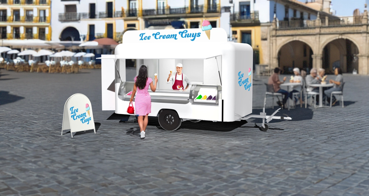 Deli Star Trailer Deli 4000 Ice Cream - EU Standard - Prikolica za prodaju brze hrane: slika Deli Star Trailer Deli 4000 Ice Cream - EU Standard - Prikolica za prodaju brze hrane Deli Star Trailer Deli 4000 Ice Cream - EU Standard - Prikolica za prodaju brze hrane: slika Deli Star Trailer Deli 4000 Ice Cream - EU Standard - Prikolica za prodaju brze hrane