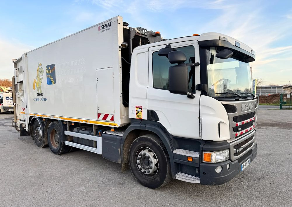 Kamion za odvoz smeća Scania P360: slika Kamion za odvoz smeća Scania P360