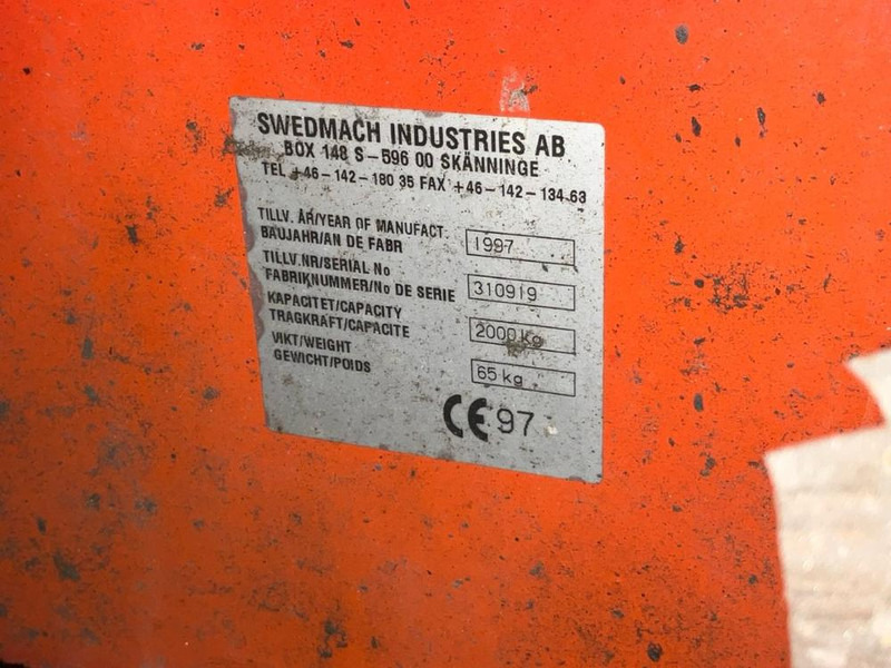 Swedmatch - Građevinski strojevi: slika Swedmatch - Građevinski strojevi Swedmatch - Građevinski strojevi: slika Swedmatch - Građevinski strojevi