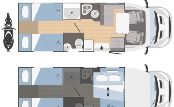 Novi Kamper Ford Transit RIMOR KILIG 95 Plus: slika Novi Kamper Ford Transit RIMOR KILIG 95 Plus