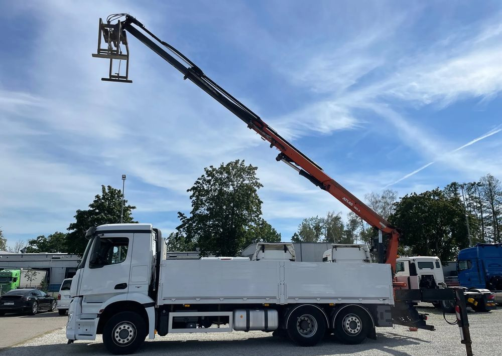 Mercedes-Benz Arocs 2545, HDS ATLAS 186.3 - PILOT - Kamion s otvorenim sandukom, Kamion s kranom: slika Mercedes-Benz Arocs 2545, HDS ATLAS 186.3 - PILOT - Kamion s otvorenim sandukom, Kamion s kranom Mercedes-Benz Arocs 2545, HDS ATLAS 186.3 - PILOT - Kamion s otvorenim sandukom, Kamion s kranom: slika Mercedes-Benz Arocs 2545, HDS ATLAS 186.3 - PILOT - Kamion s otvorenim sandukom, Kamion s kranom