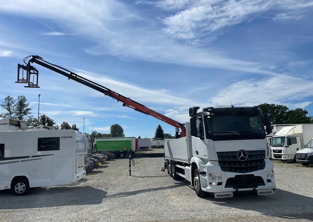 Mercedes-Benz Arocs 2545, HDS ATLAS 186.3 - PILOT - Kamion s otvorenim sandukom, Kamion s kranom: slika Mercedes-Benz Arocs 2545, HDS ATLAS 186.3 - PILOT - Kamion s otvorenim sandukom, Kamion s kranom Mercedes-Benz Arocs 2545, HDS ATLAS 186.3 - PILOT - Kamion s otvorenim sandukom, Kamion s kranom: slika Mercedes-Benz Arocs 2545, HDS ATLAS 186.3 - PILOT - Kamion s otvorenim sandukom, Kamion s kranom