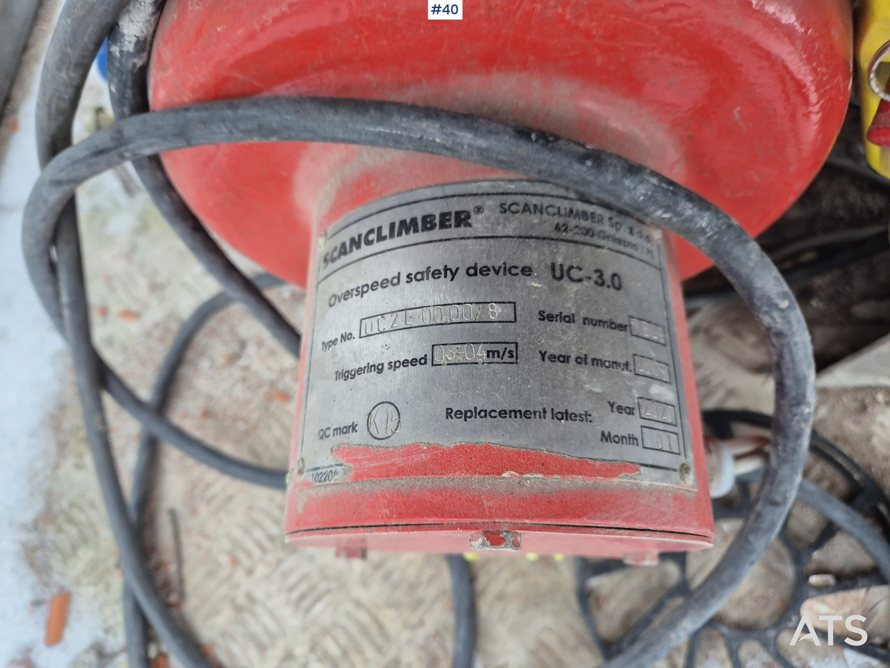 Podizna platforma Scanclimber SC 1300: slika Podizna platforma Scanclimber SC 1300