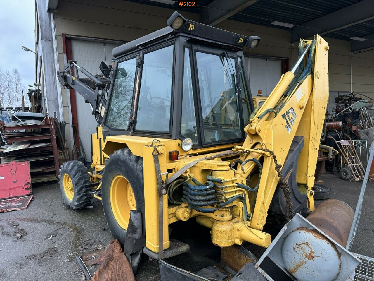 Backhoe loader JCB 3D-4 Rep. object - Traktor: slika Backhoe loader JCB 3D-4 Rep. object - Traktor Backhoe loader JCB 3D-4 Rep. object - Traktor: slika Backhoe loader JCB 3D-4 Rep. object - Traktor