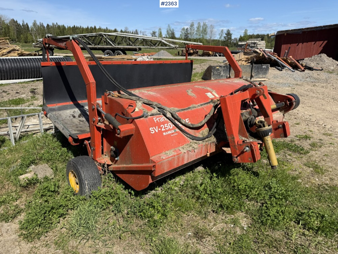 Fransgård SV 250 swath aerator with swath rake - Oprema za prevrtanje sijena: slika Fransgård SV 250 swath aerator with swath rake - Oprema za prevrtanje sijena Fransgård SV 250 swath aerator with swath rake - Oprema za prevrtanje sijena: slika Fransgård SV 250 swath aerator with swath rake - Oprema za prevrtanje sijena