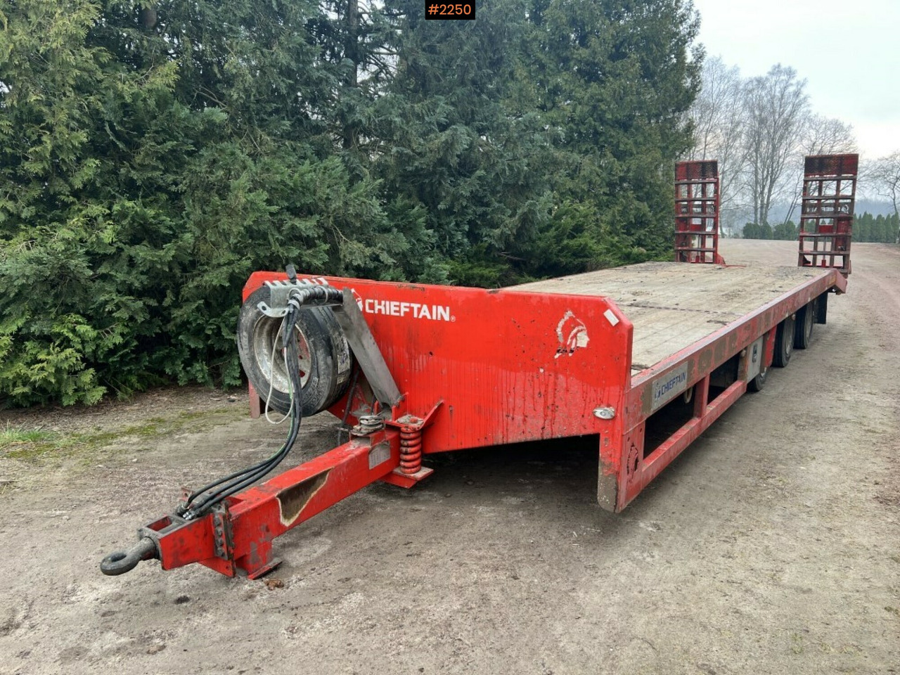 Machine trailer - Chieftain Trailers LTD - For tractor - Prikolica s niskim utovarivačem: slika Machine trailer - Chieftain Trailers LTD - For tractor - Prikolica s niskim utovarivačem Machine trailer - Chieftain Trailers LTD - For tractor - Prikolica s niskim utovarivačem: slika Machine trailer - Chieftain Trailers LTD - For tractor - Prikolica s niskim utovarivačem