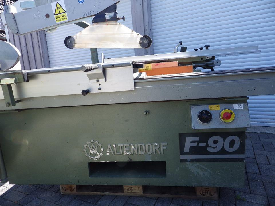 2 x Formatkreissäge mit Vorritzer Altendorf F90 und ROBLAND E300 - Oprema za radionice: slika 2 x Formatkreissäge mit Vorritzer Altendorf F90 und ROBLAND E300 - Oprema za radionice 2 x Formatkreissäge mit Vorritzer Altendorf F90 und ROBLAND E300 - Oprema za radionice: slika 2 x Formatkreissäge mit Vorritzer Altendorf F90 und ROBLAND E300 - Oprema za radionice