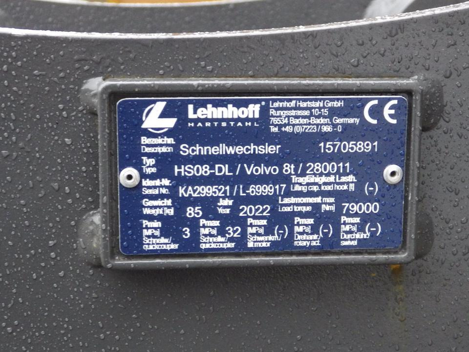 Lehnhoff HS08 hydr. Schnellwechsler 60er Bolzen (2731,10 netto) - Brza spojka: slika Lehnhoff HS08 hydr. Schnellwechsler 60er Bolzen (2731,10 netto) - Brza spojka Lehnhoff HS08 hydr. Schnellwechsler 60er Bolzen (2731,10 netto) - Brza spojka: slika Lehnhoff HS08 hydr. Schnellwechsler 60er Bolzen (2731,10 netto) - Brza spojka
