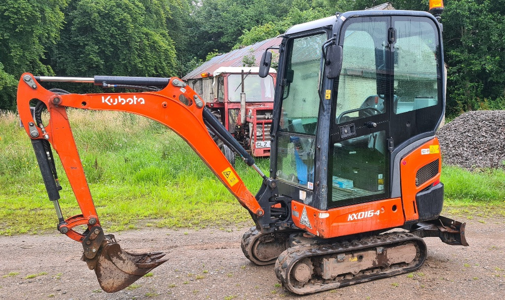 2016 Kubota KX016-4 Mini Digger, only 1550 hours - Mini bager: slika 2016 Kubota KX016-4 Mini Digger, only 1550 hours - Mini bager 2016 Kubota KX016-4 Mini Digger, only 1550 hours - Mini bager: slika 2016 Kubota KX016-4 Mini Digger, only 1550 hours - Mini bager
