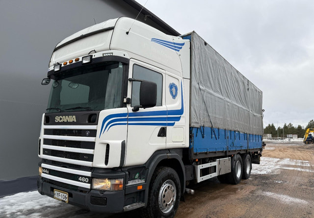 Scania 144G 6x2 *Juuri Katsastettu* - Kamion s kranom: slika Scania 144G 6x2 *Juuri Katsastettu* - Kamion s kranom Scania 144G 6x2 *Juuri Katsastettu* - Kamion s kranom: slika Scania 144G 6x2 *Juuri Katsastettu* - Kamion s kranom
