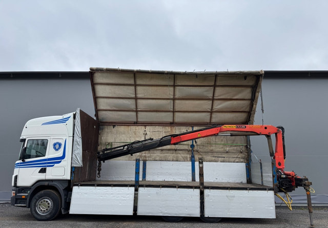 ScaniaScania 144G 6x2 - Kamion sandučar, Kamion s kranom: slika ScaniaScania 144G 6x2 - Kamion sandučar, Kamion s kranom ScaniaScania 144G 6x2 - Kamion sandučar, Kamion s kranom: slika ScaniaScania 144G 6x2 - Kamion sandučar, Kamion s kranom