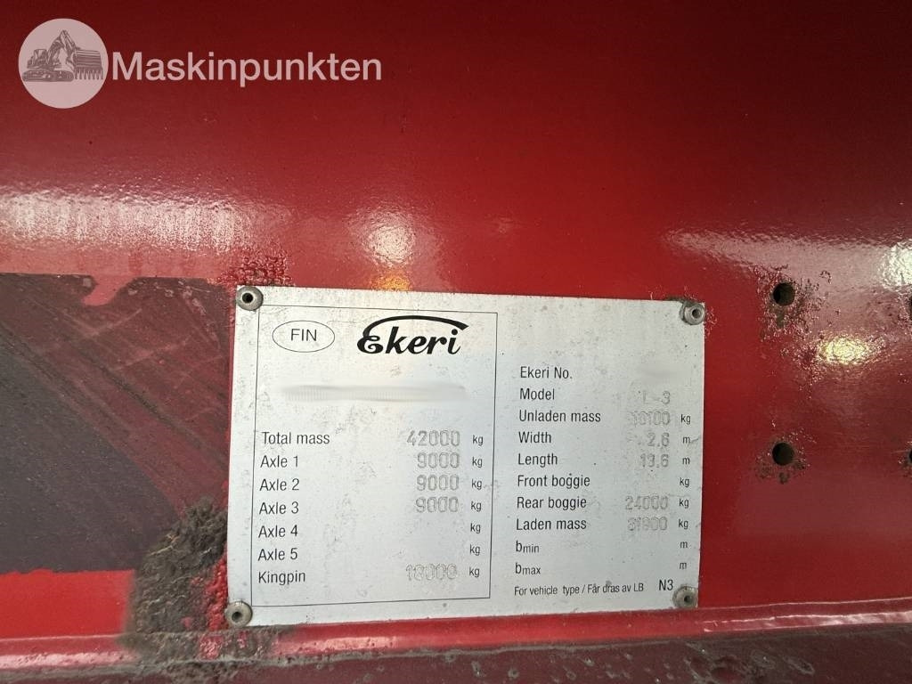 Prikolica sa zatvorenim sandukom Ekeri Trailer: slika Prikolica sa zatvorenim sandukom Ekeri Trailer