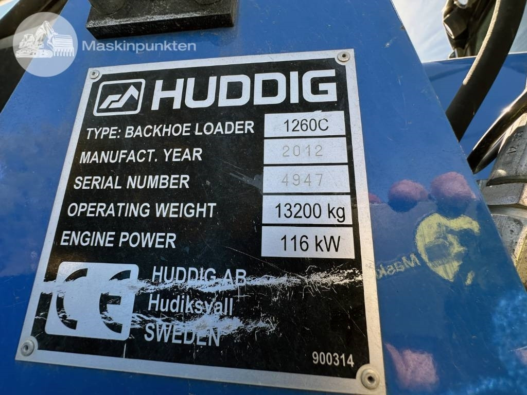 Rovokopač-utovarivač Huddig 1260 C: slika Rovokopač-utovarivač Huddig 1260 C