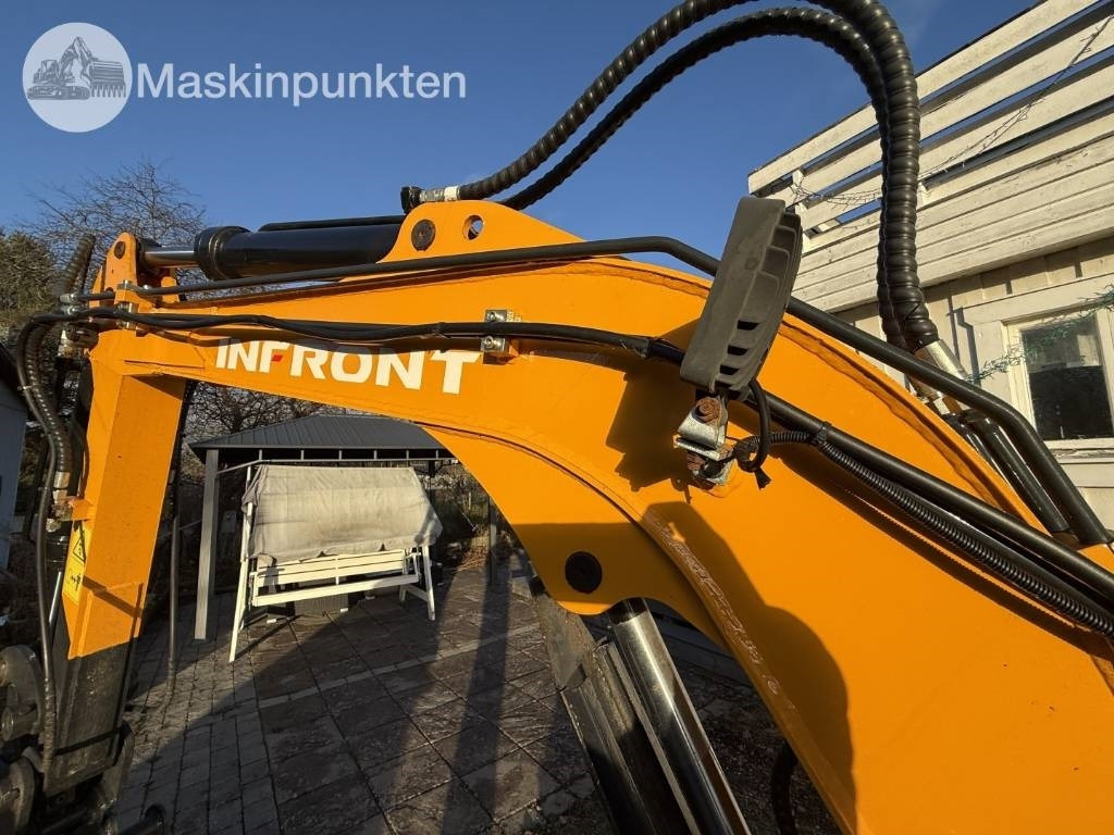 Mini bager Infront Minigrävare: slika Mini bager Infront Minigrävare