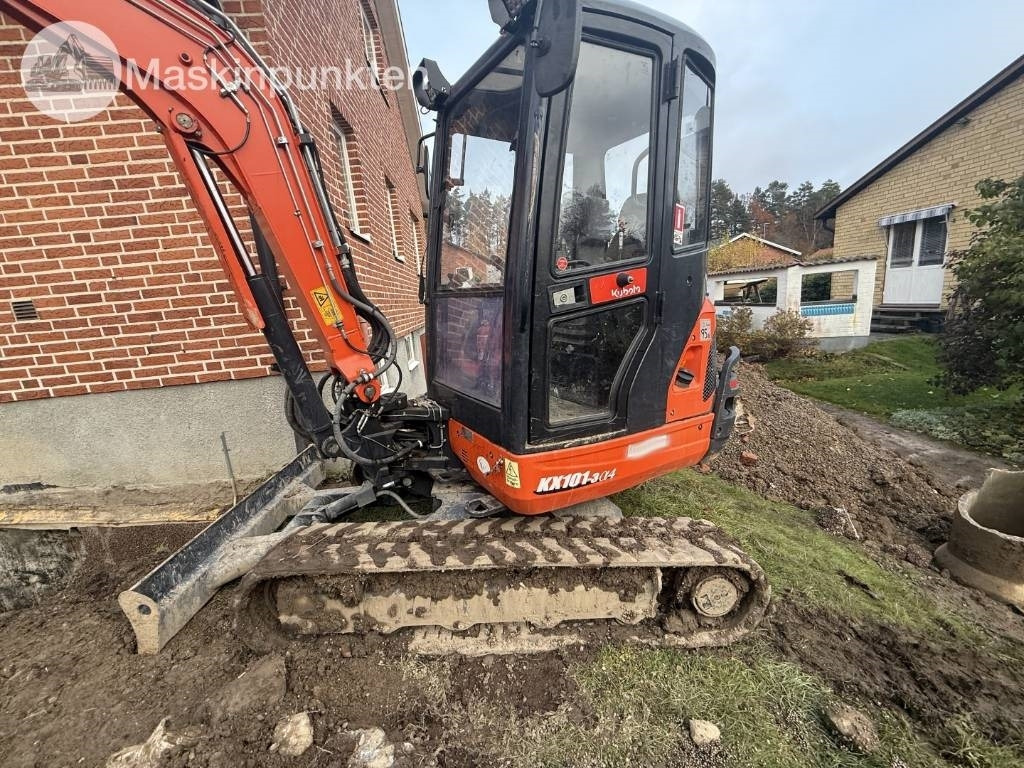 Kubota KX 101-3 - Mini bager: slika Kubota KX 101-3 - Mini bager Kubota KX 101-3 - Mini bager: slika Kubota KX 101-3 - Mini bager