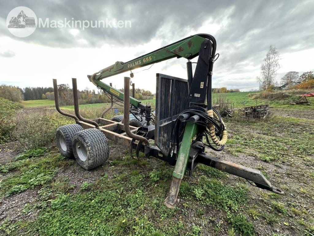 Palmse Trailer Timmervagn med kran och ramstyrning  - Prikolica za poljoprivredna gospodarstva: slika Palmse Trailer Timmervagn med kran och ramstyrning  - Prikolica za poljoprivredna gospodarstva Palmse Trailer Timmervagn med kran och ramstyrning  - Prikolica za poljoprivredna gospodarstva: slika Palmse Trailer Timmervagn med kran och ramstyrning  - Prikolica za poljoprivredna gospodarstva