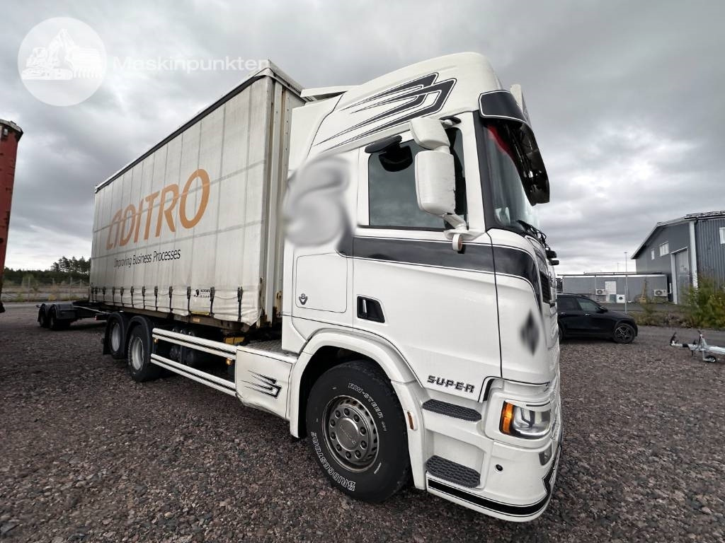 Scania R 580 - Transporter kontejnera/ Kamion s izmjenjivim sanducima: slika Scania R 580 - Transporter kontejnera/ Kamion s izmjenjivim sanducima Scania R 580 - Transporter kontejnera/ Kamion s izmjenjivim sanducima: slika Scania R 580 - Transporter kontejnera/ Kamion s izmjenjivim sanducima