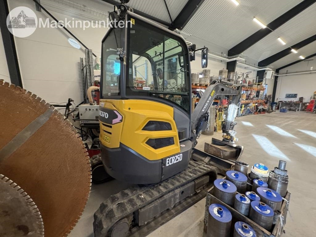 Volvo ECR 25 D - Mini bager: slika Volvo ECR 25 D - Mini bager Volvo ECR 25 D - Mini bager: slika Volvo ECR 25 D - Mini bager