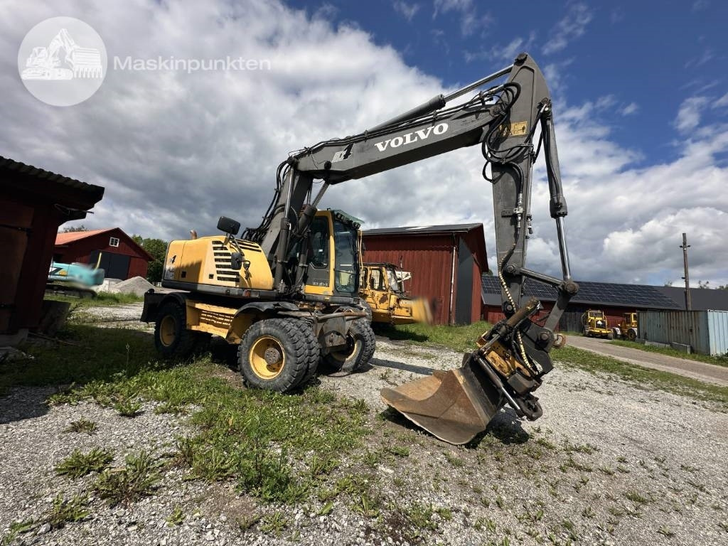 Volvo EW 160 B - Bager na kotačima: slika Volvo EW 160 B - Bager na kotačima Volvo EW 160 B - Bager na kotačima: slika Volvo EW 160 B - Bager na kotačima