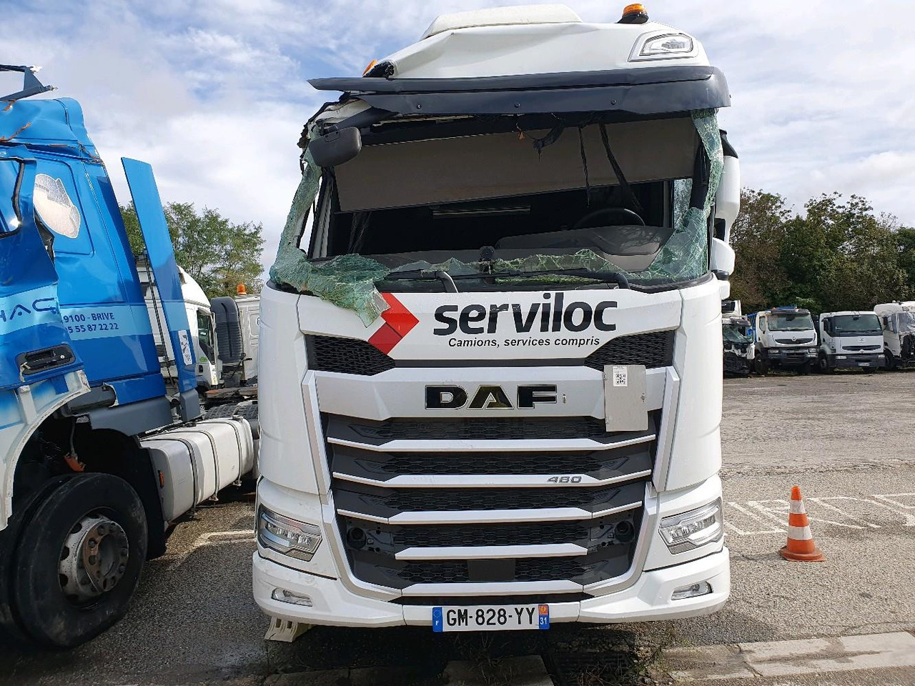 DAF XF 480 - Tegljač: slika DAF XF 480 - Tegljač DAF XF 480 - Tegljač: slika DAF XF 480 - Tegljač