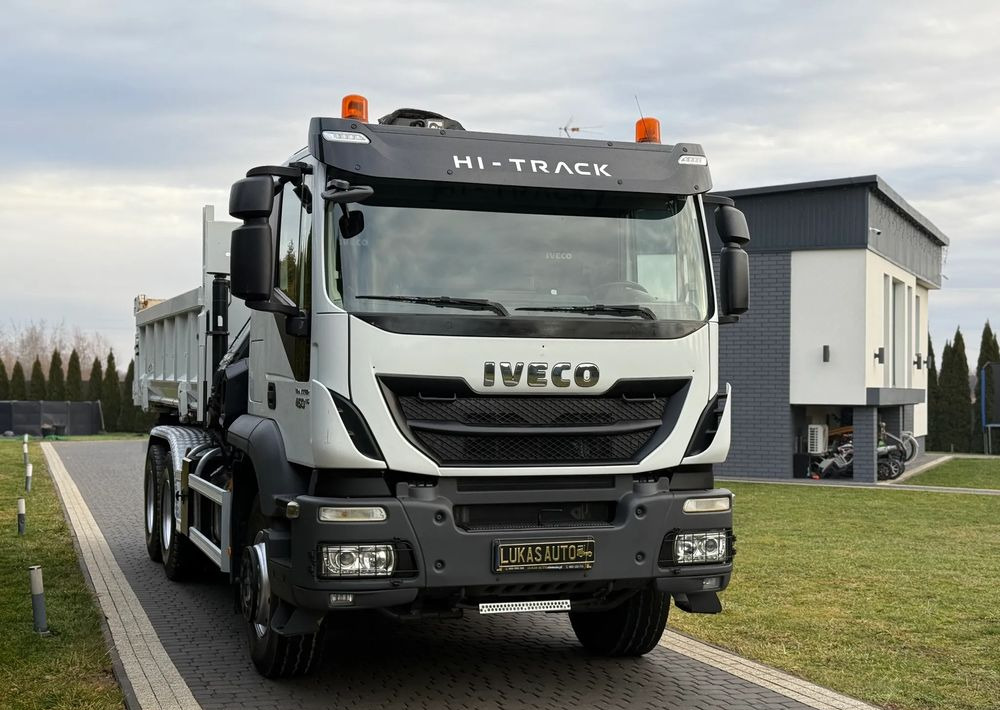 Iveco TRAKKER 450 6X4 PODWÓJNA HYDRO-BURTA HIAB 104 - Kiper, Kamion s kranom: slika Iveco TRAKKER 450 6X4 PODWÓJNA HYDRO-BURTA HIAB 104 - Kiper, Kamion s kranom Iveco TRAKKER 450 6X4 PODWÓJNA HYDRO-BURTA HIAB 104 - Kiper, Kamion s kranom: slika Iveco TRAKKER 450 6X4 PODWÓJNA HYDRO-BURTA HIAB 104 - Kiper, Kamion s kranom