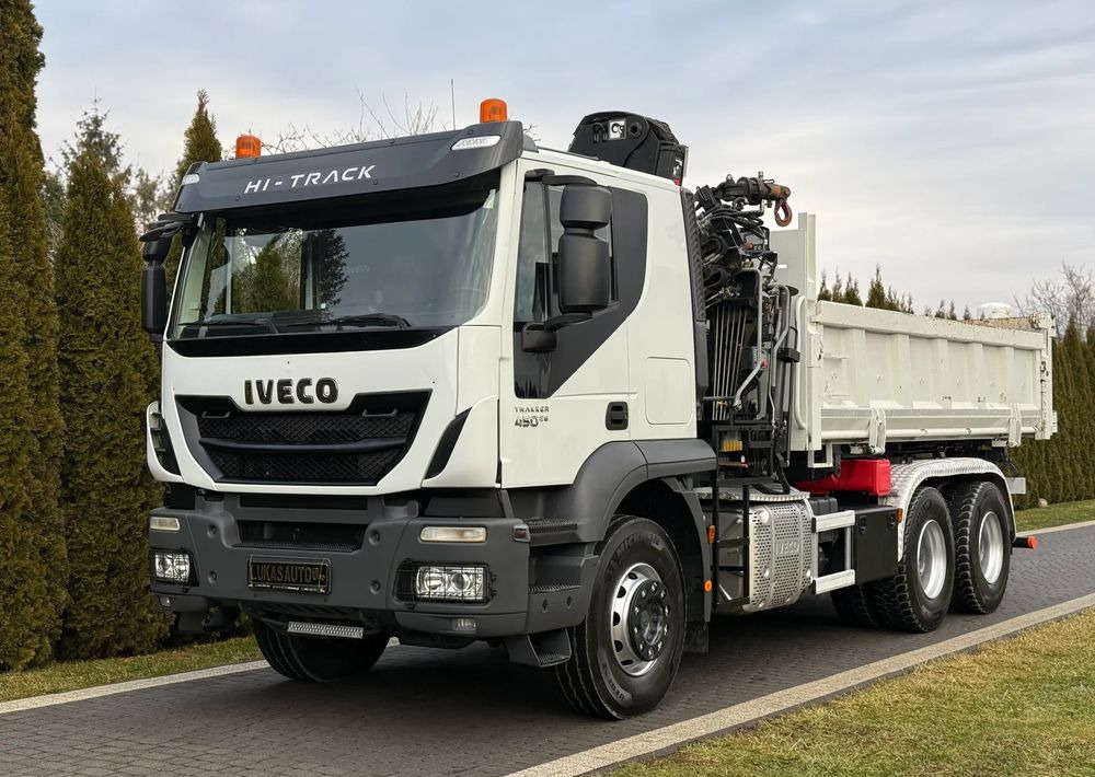 Iveco TRAKKER 450 6X4 PODWÓJNA HYDRO-BURTA HIAB 104 - Kiper, Kamion s kranom: slika Iveco TRAKKER 450 6X4 PODWÓJNA HYDRO-BURTA HIAB 104 - Kiper, Kamion s kranom Iveco TRAKKER 450 6X4 PODWÓJNA HYDRO-BURTA HIAB 104 - Kiper, Kamion s kranom: slika Iveco TRAKKER 450 6X4 PODWÓJNA HYDRO-BURTA HIAB 104 - Kiper, Kamion s kranom