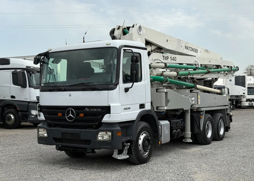 Mercedes-Benz ACTROS 2636 6X4 36 M WAITZINGER - Beton pumpa: slika Mercedes-Benz ACTROS 2636 6X4 36 M WAITZINGER - Beton pumpa Mercedes-Benz ACTROS 2636 6X4 36 M WAITZINGER - Beton pumpa: slika Mercedes-Benz ACTROS 2636 6X4 36 M WAITZINGER - Beton pumpa