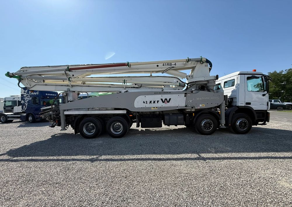 Mercedes-Benz ACTROS 4141 8X4 42 M GOTOWA DO PRACY - Beton pumpa: slika Mercedes-Benz ACTROS 4141 8X4 42 M GOTOWA DO PRACY - Beton pumpa Mercedes-Benz ACTROS 4141 8X4 42 M GOTOWA DO PRACY - Beton pumpa: slika Mercedes-Benz ACTROS 4141 8X4 42 M GOTOWA DO PRACY - Beton pumpa