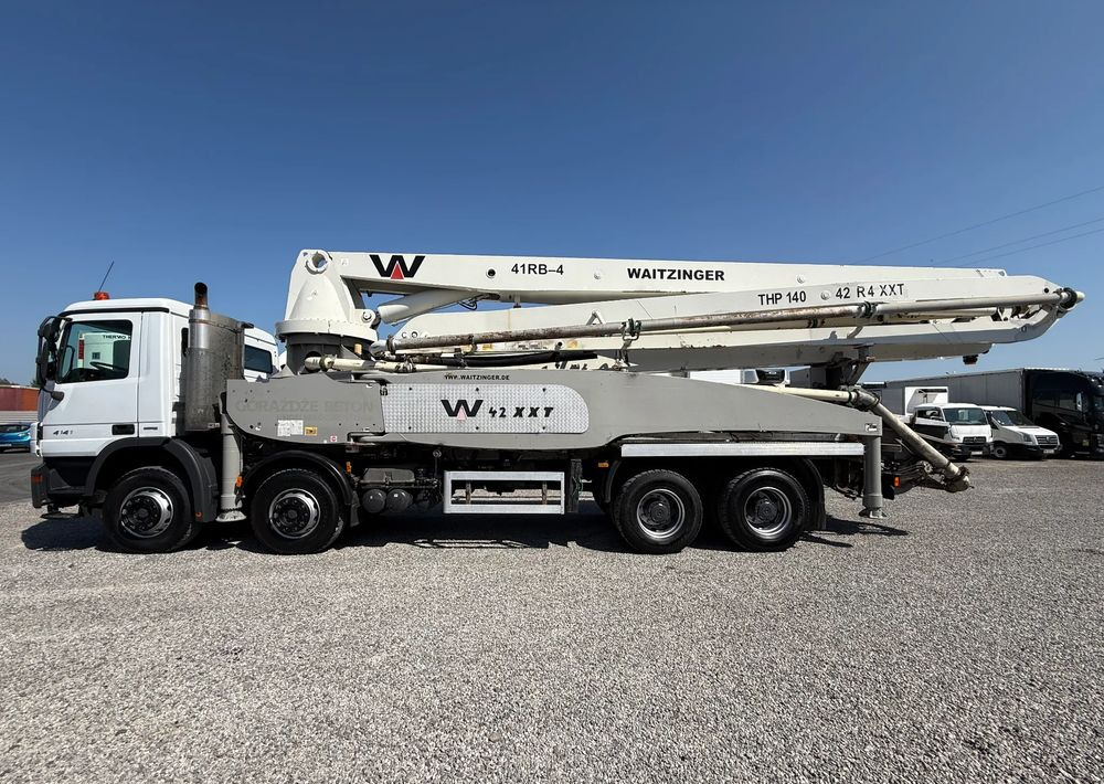 Mercedes-Benz ACTROS 4141 8X4 42 M GOTOWA DO PRACY - Beton pumpa: slika Mercedes-Benz ACTROS 4141 8X4 42 M GOTOWA DO PRACY - Beton pumpa Mercedes-Benz ACTROS 4141 8X4 42 M GOTOWA DO PRACY - Beton pumpa: slika Mercedes-Benz ACTROS 4141 8X4 42 M GOTOWA DO PRACY - Beton pumpa
