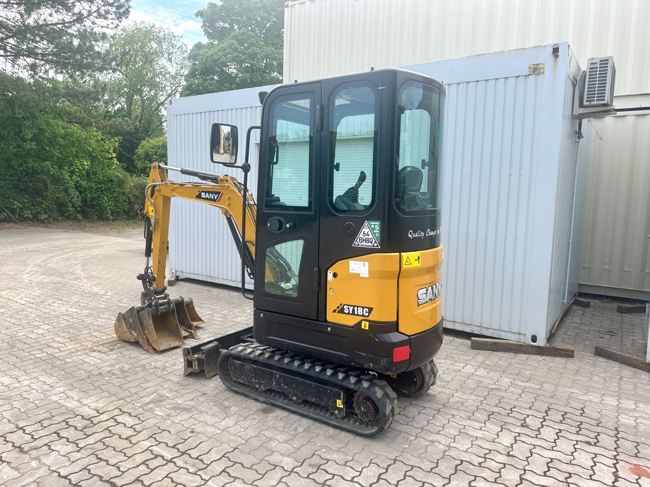 Sany SY18C / 2023 BJ / 181 H / 3 x Löffel - Mini bager: slika Sany SY18C / 2023 BJ / 181 H / 3 x Löffel - Mini bager Sany SY18C / 2023 BJ / 181 H / 3 x Löffel - Mini bager: slika Sany SY18C / 2023 BJ / 181 H / 3 x Löffel - Mini bager