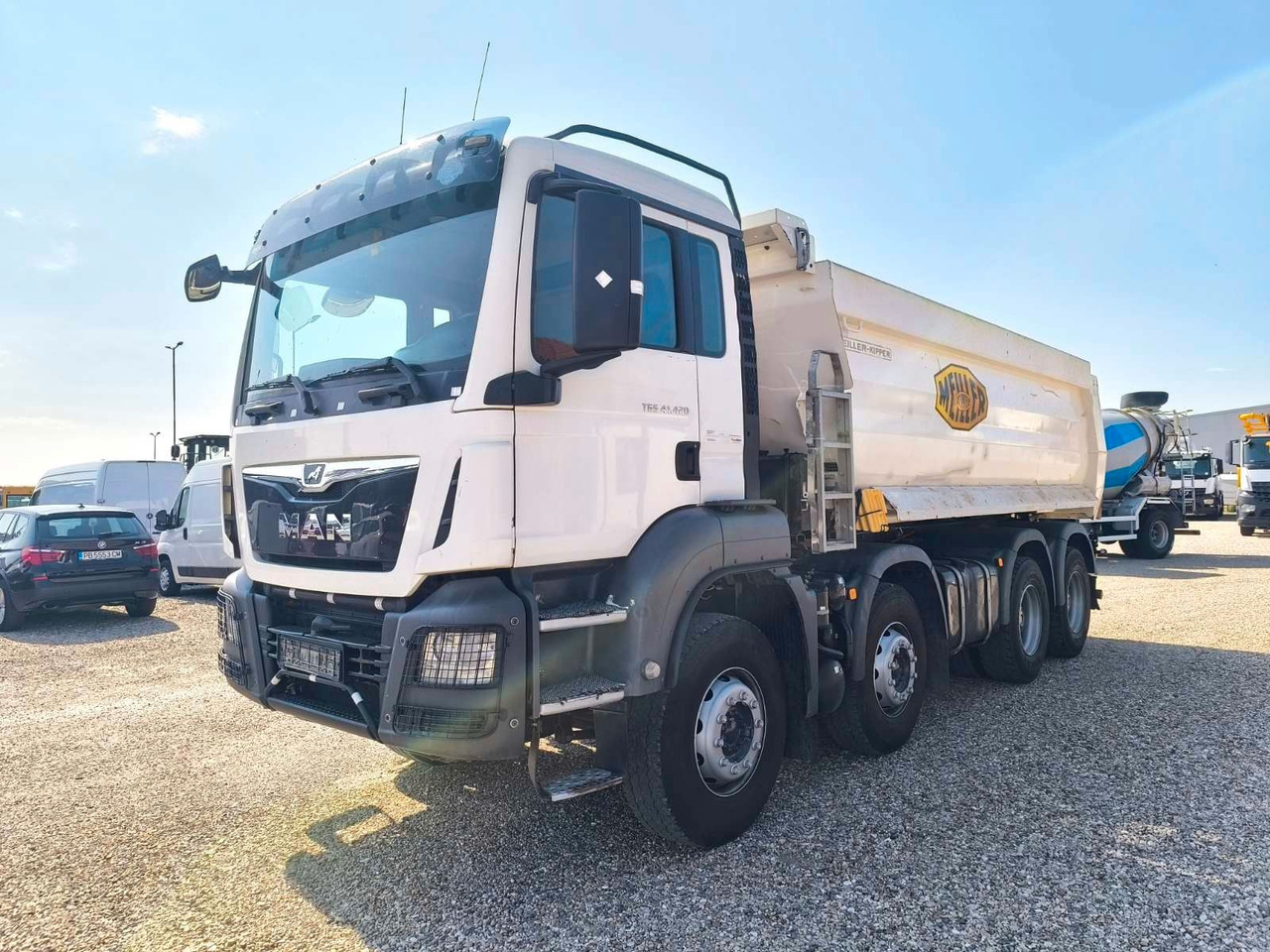 MAN TGS 41.420 MEILLER KIPPER - Utovarivač s proklizavajućim upravljanjem: slika MAN TGS 41.420 MEILLER KIPPER - Utovarivač s proklizavajućim upravljanjem MAN TGS 41.420 MEILLER KIPPER - Utovarivač s proklizavajućim upravljanjem: slika MAN TGS 41.420 MEILLER KIPPER - Utovarivač s proklizavajućim upravljanjem