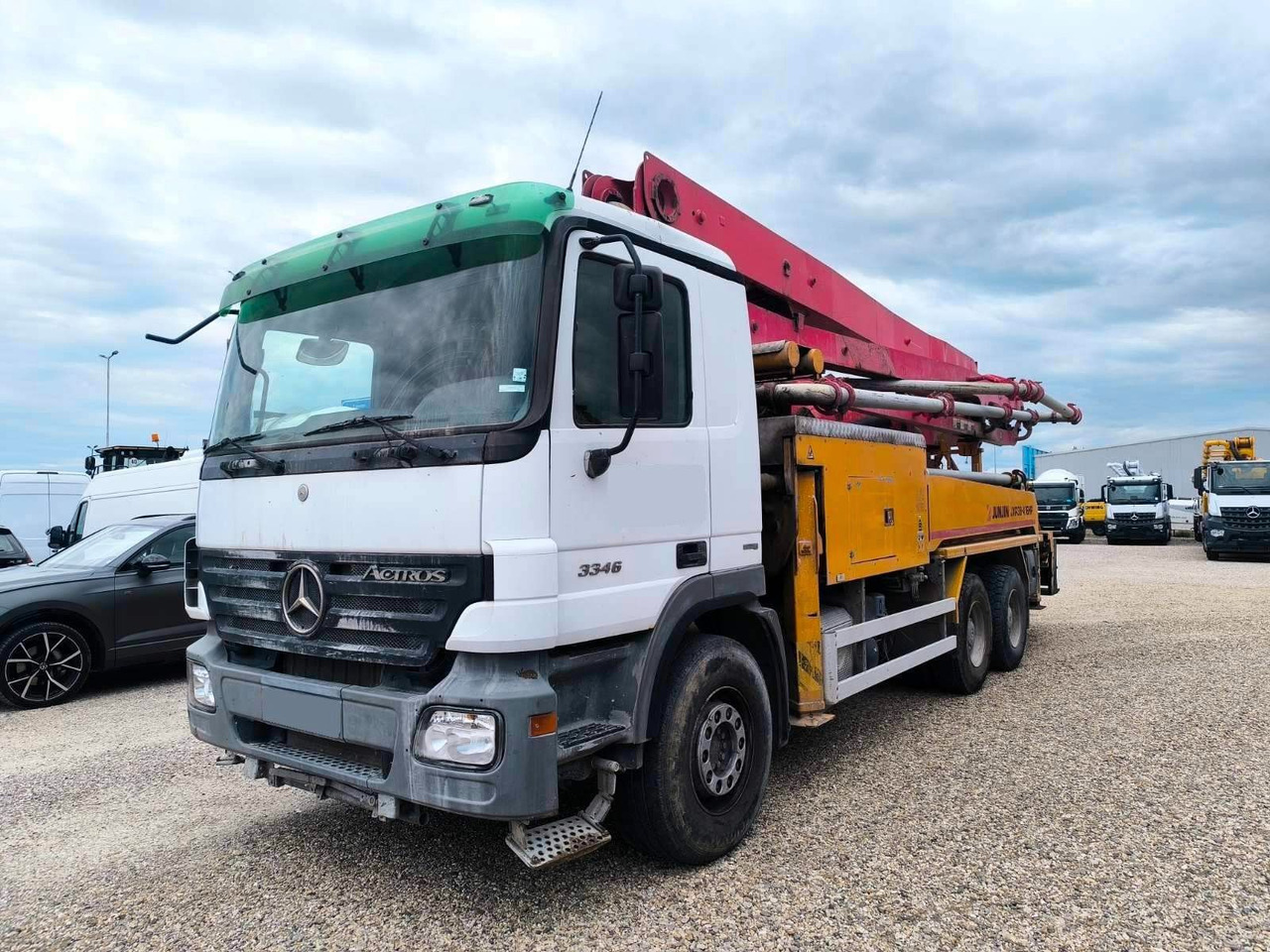 Mercedes-Benz ACTROS 3341 JUNJIN JXR 38-4 - Beton pumpa: slika Mercedes-Benz ACTROS 3341 JUNJIN JXR 38-4 - Beton pumpa Mercedes-Benz ACTROS 3341 JUNJIN JXR 38-4 - Beton pumpa: slika Mercedes-Benz ACTROS 3341 JUNJIN JXR 38-4 - Beton pumpa