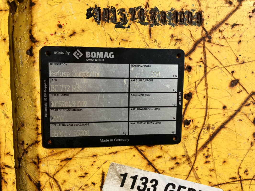 BOMAG DE BC 772 RB-2 Stage IIIa/Tier 3 - Kompaktor: slika BOMAG DE BC 772 RB-2 Stage IIIa/Tier 3 - Kompaktor BOMAG DE BC 772 RB-2 Stage IIIa/Tier 3 - Kompaktor: slika BOMAG DE BC 772 RB-2 Stage IIIa/Tier 3 - Kompaktor