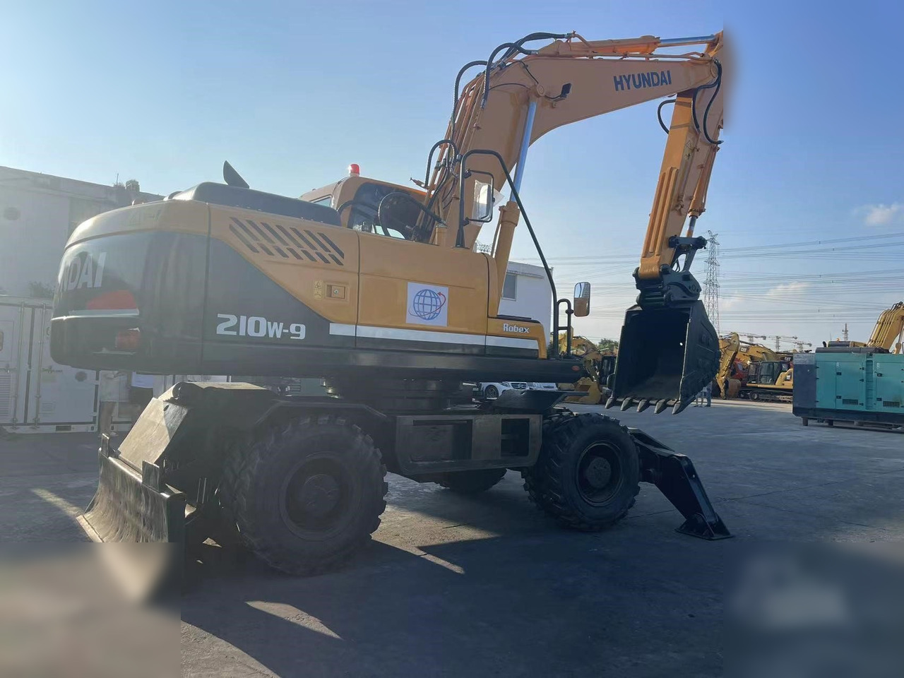 HYUNDAI ROBEX 210W-9 - Bager na kotačima: slika HYUNDAI ROBEX 210W-9 - Bager na kotačima HYUNDAI ROBEX 210W-9 - Bager na kotačima: slika HYUNDAI ROBEX 210W-9 - Bager na kotačima