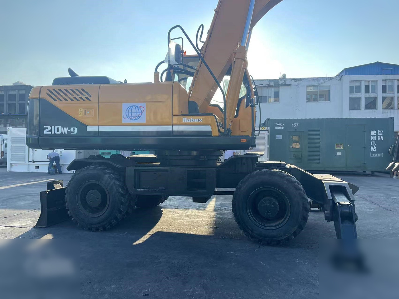 HYUNDAI ROBEX 210W-9 - Bager na kotačima: slika HYUNDAI ROBEX 210W-9 - Bager na kotačima HYUNDAI ROBEX 210W-9 - Bager na kotačima: slika HYUNDAI ROBEX 210W-9 - Bager na kotačima