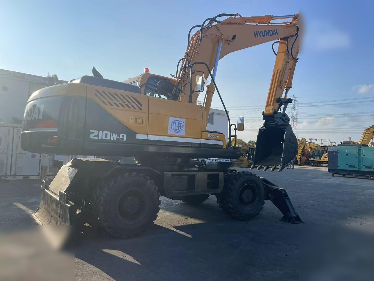 HYUNDAI ROBEX 210W-9S - Bager na kotačima: slika HYUNDAI ROBEX 210W-9S - Bager na kotačima HYUNDAI ROBEX 210W-9S - Bager na kotačima: slika HYUNDAI ROBEX 210W-9S - Bager na kotačima