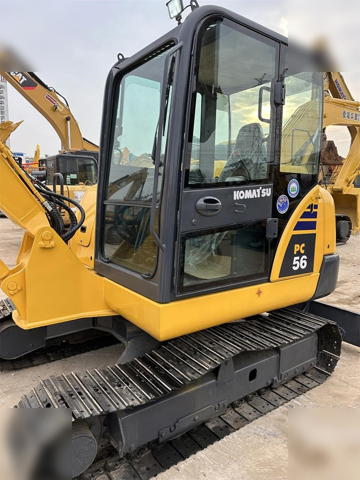 Mini bager KOMATSU PC56-7: slika Mini bager KOMATSU PC56-7