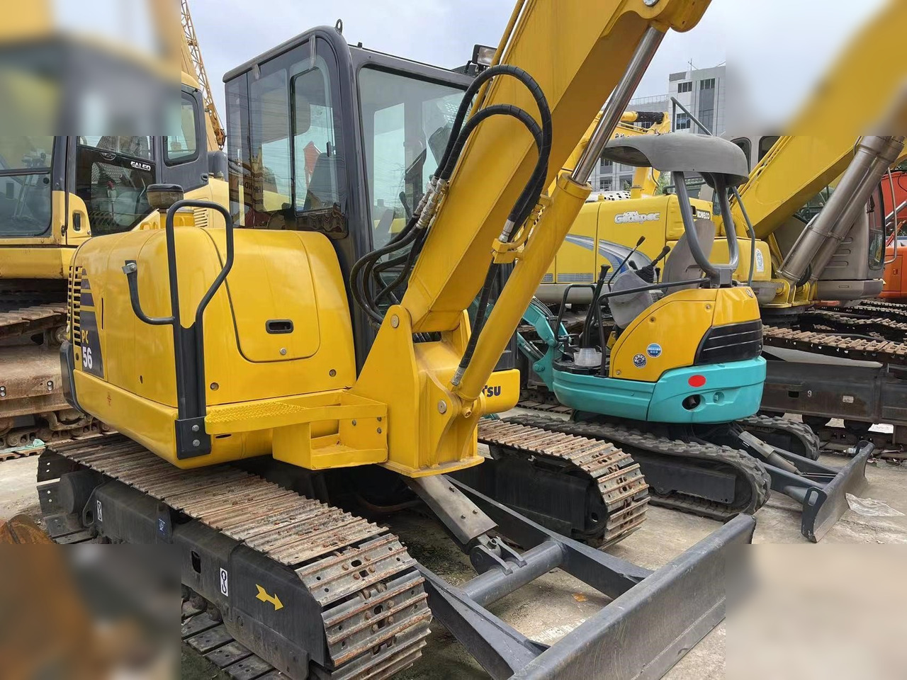 KOMATSU PC56-7 - Mini bager: slika KOMATSU PC56-7 - Mini bager KOMATSU PC56-7 - Mini bager: slika KOMATSU PC56-7 - Mini bager
