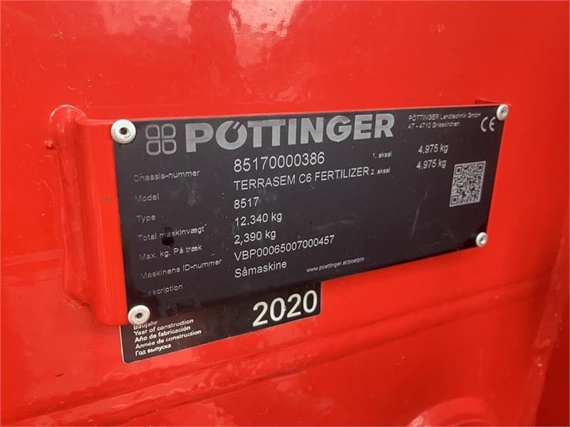 Sijačica Pöttinger Terrasem C6 Fertilizer m. Tegosem 500: slika Sijačica Pöttinger Terrasem C6 Fertilizer m. Tegosem 500