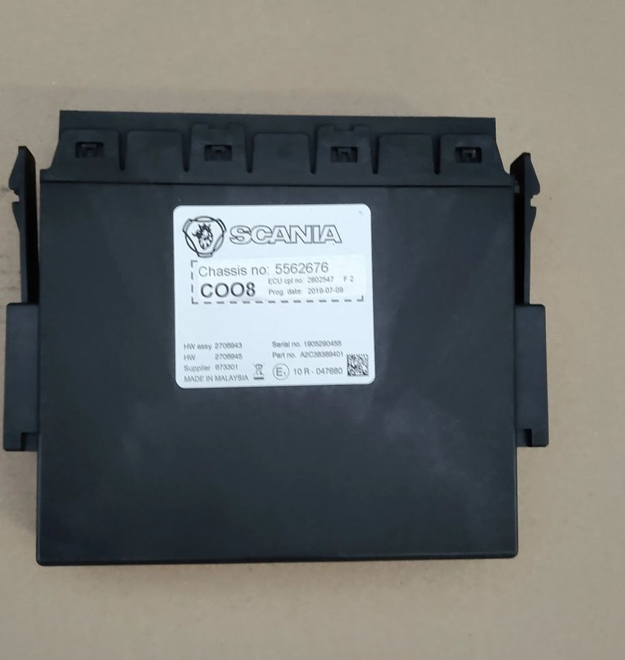 SCANIA R S KOORDYNATOR COO8 2706943 2706945 - Upravljačka jedinica (ECU) za Kamion: slika SCANIA R S KOORDYNATOR COO8 2706943 2706945 - Upravljačka jedinica (ECU) za Kamion SCANIA R S KOORDYNATOR COO8 2706943 2706945 - Upravljačka jedinica (ECU) za Kamion: slika SCANIA R S KOORDYNATOR COO8 2706943 2706945 - Upravljačka jedinica (ECU) za Kamion