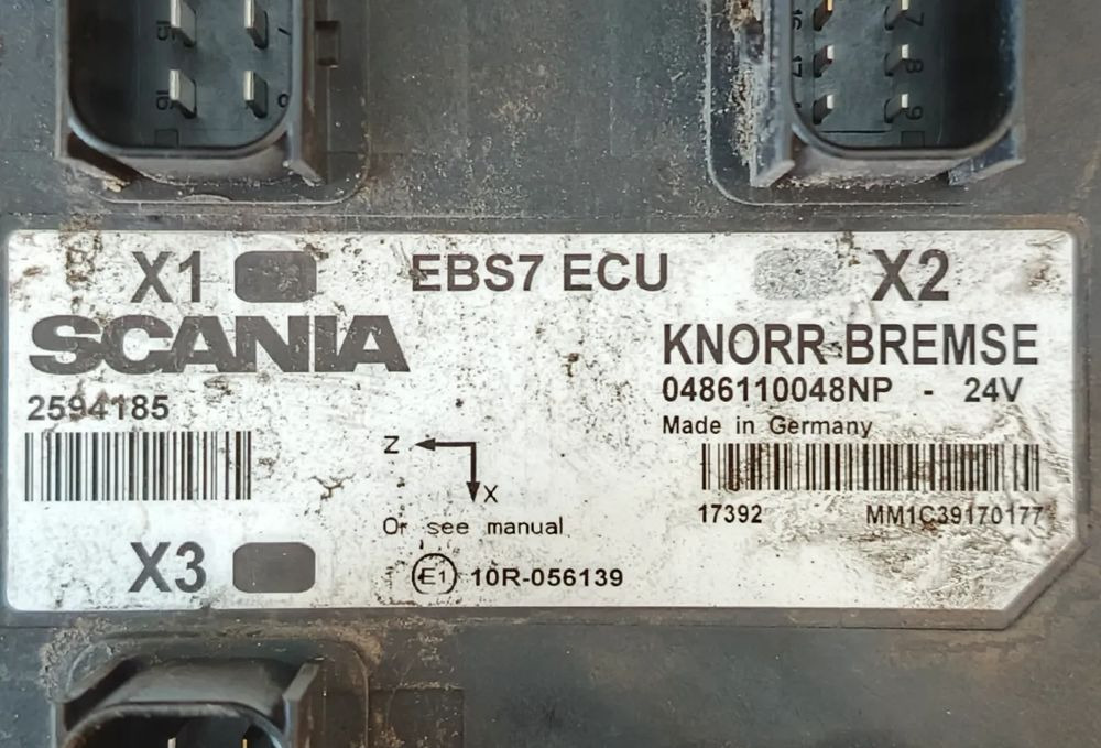 SCANIA R S STEROWNIK KOMPUTER MODUŁ EBS7 2594185 - Upravljačka jedinica (ECU) za Kamion: slika SCANIA R S STEROWNIK KOMPUTER MODUŁ EBS7 2594185 - Upravljačka jedinica (ECU) za Kamion SCANIA R S STEROWNIK KOMPUTER MODUŁ EBS7 2594185 - Upravljačka jedinica (ECU) za Kamion: slika SCANIA R S STEROWNIK KOMPUTER MODUŁ EBS7 2594185 - Upravljačka jedinica (ECU) za Kamion