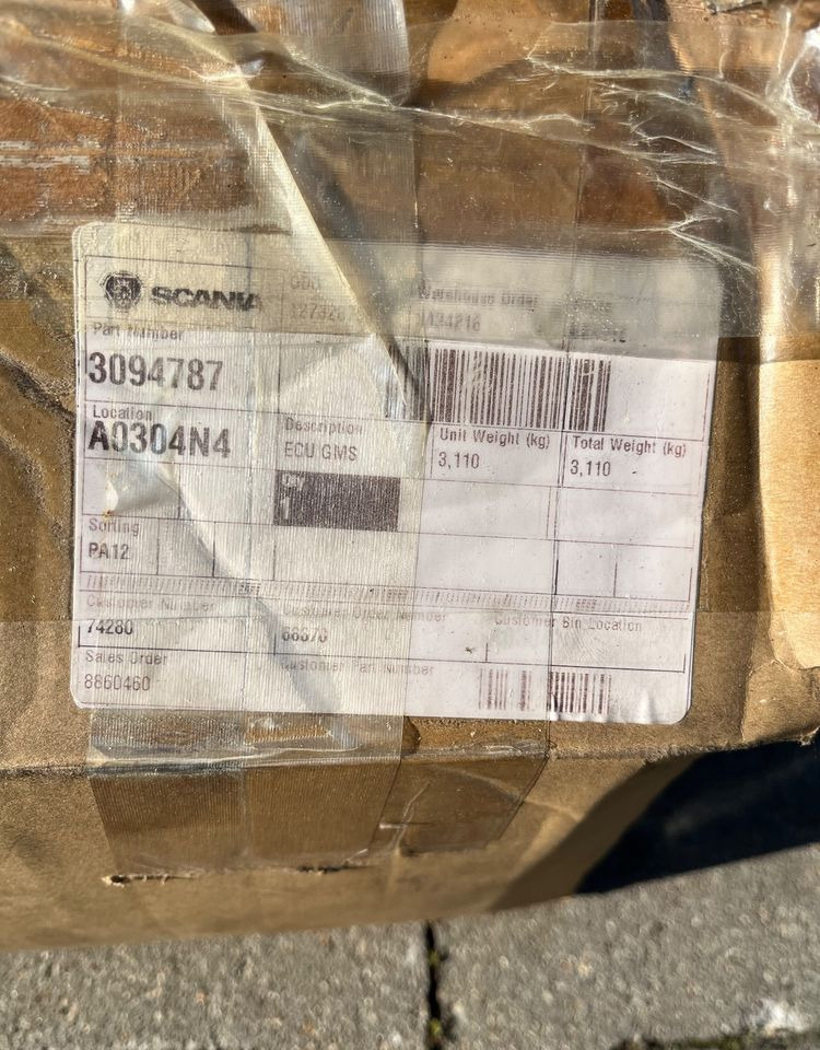 Sterownik Scania ECU TMS 2 komputer 3094787 - Električni sustav za Kamion: slika Sterownik Scania ECU TMS 2 komputer 3094787 - Električni sustav za Kamion Sterownik Scania ECU TMS 2 komputer 3094787 - Električni sustav za Kamion: slika Sterownik Scania ECU TMS 2 komputer 3094787 - Električni sustav za Kamion