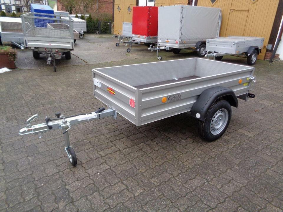 Auto prikolica Böckmann PKW-Anhänger , 750 kg. Aluaufbau 100 km/h: slika Auto prikolica Böckmann PKW-Anhänger , 750 kg. Aluaufbau 100 km/h