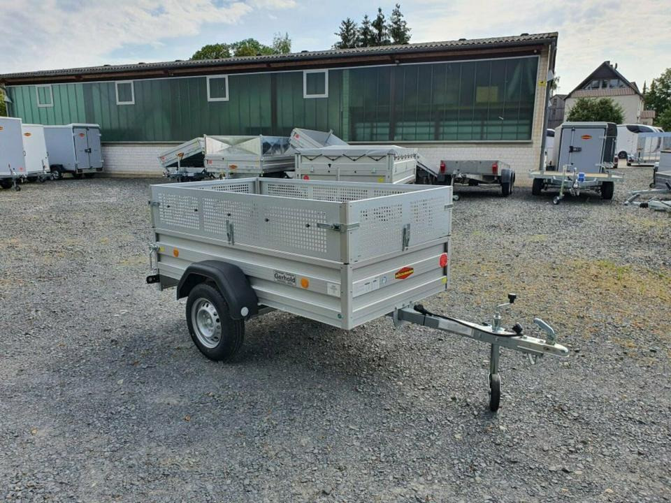 Böckmann PKW-Anhänger , 750kg Gitteraufbau Stützrad - Auto prikolica: slika Böckmann PKW-Anhänger , 750kg Gitteraufbau Stützrad - Auto prikolica Böckmann PKW-Anhänger , 750kg Gitteraufbau Stützrad - Auto prikolica: slika Böckmann PKW-Anhänger , 750kg Gitteraufbau Stützrad - Auto prikolica