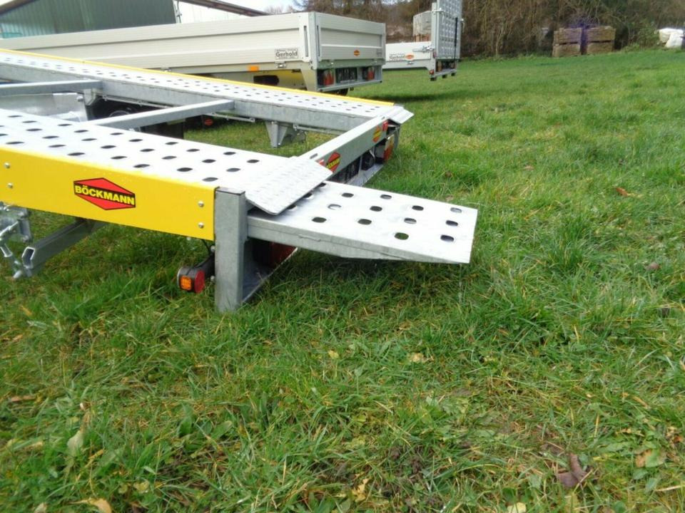 Böckmann PKW-Anhänger, Autotransporter, 3,5to. kippbar, 100 km/h - Prikolica za prijevoz automobila: slika Böckmann PKW-Anhänger, Autotransporter, 3,5to. kippbar, 100 km/h - Prikolica za prijevoz automobila Böckmann PKW-Anhänger, Autotransporter, 3,5to. kippbar, 100 km/h - Prikolica za prijevoz automobila: slika Böckmann PKW-Anhänger, Autotransporter, 3,5to. kippbar, 100 km/h - Prikolica za prijevoz automobila